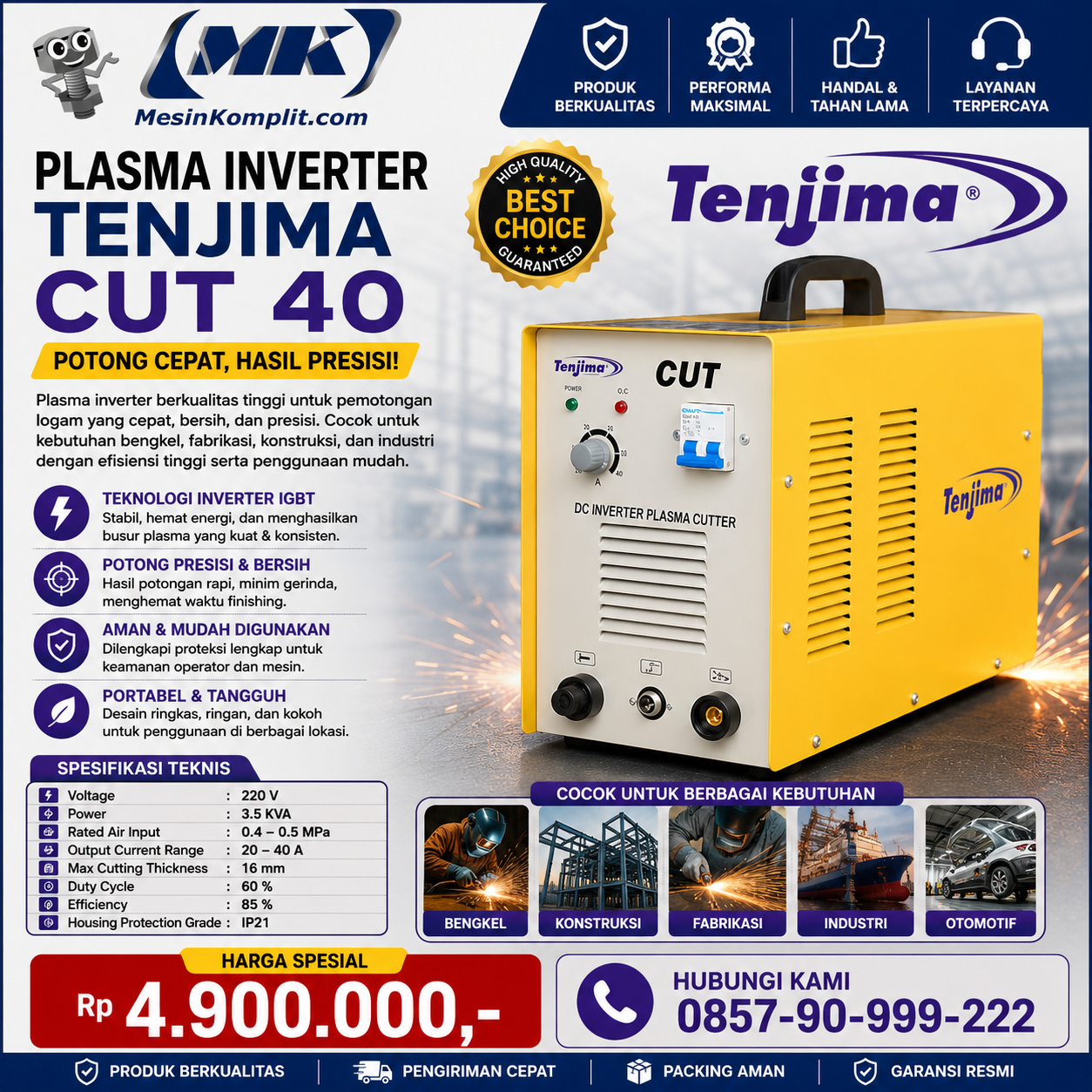 Inverter Las Plasma (TSK-...